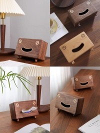 Solid Wood Tissue Box